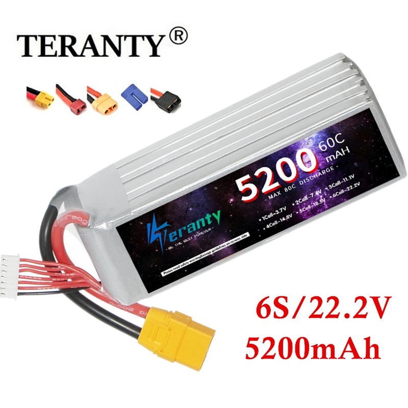 Rc Hobby Factory - TERANTY 6S 5200mAh Lipo Battery 22.2V