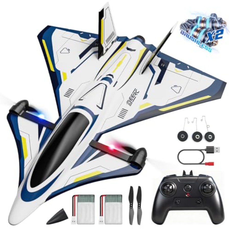 Rc Hobby Jet - 4CH Brushless RC Plane, Sci-Fi Remote