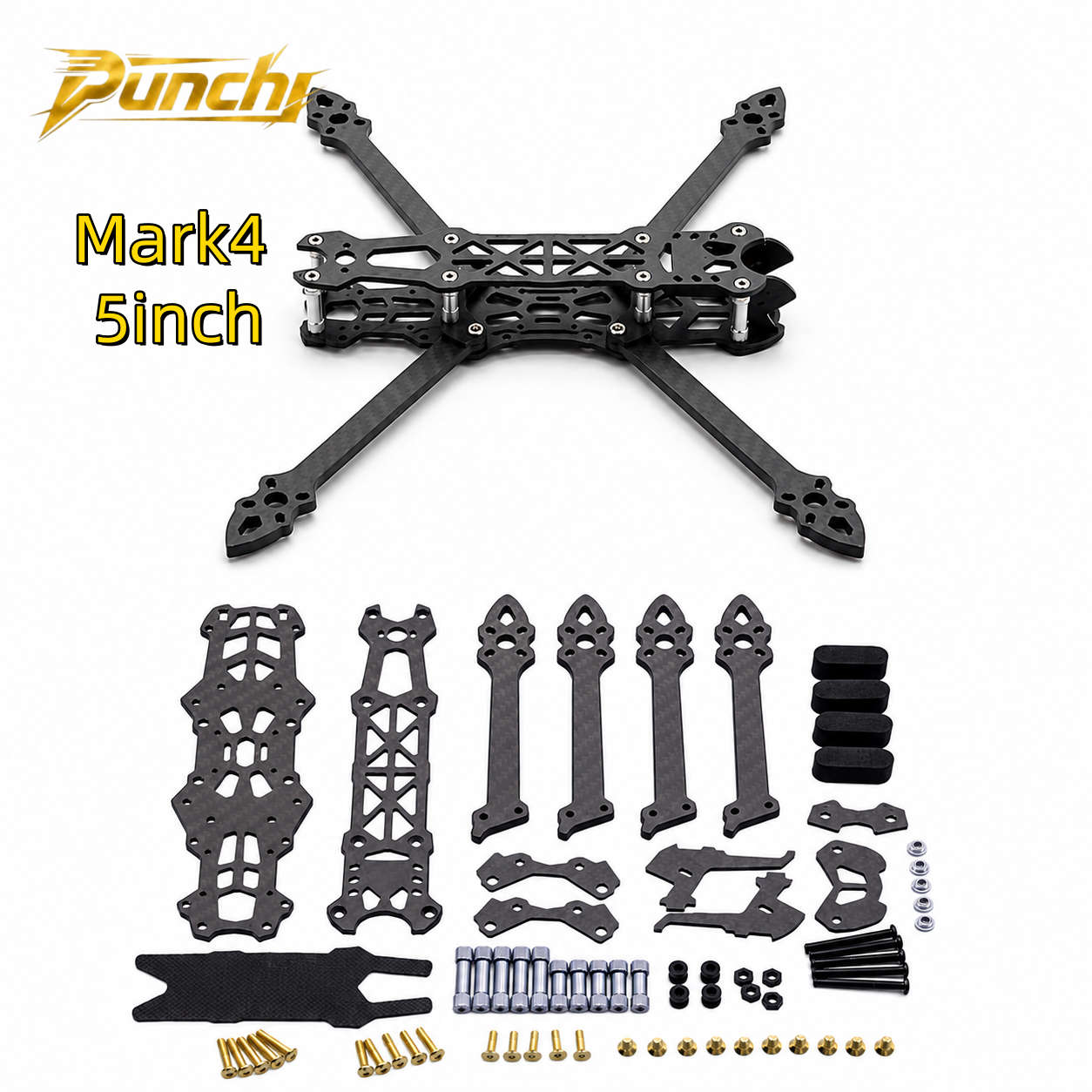Fpv Racing Quadcopter - Mark4 5inch FPV Carbon Fiber Frame