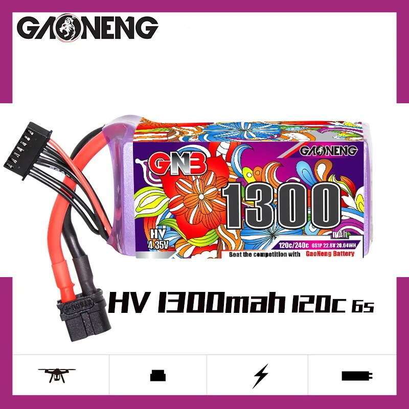 2Pcs GNB 6S Lipo Battery 22.8V - đánh giá và giá Fpv Racing Quadcopter