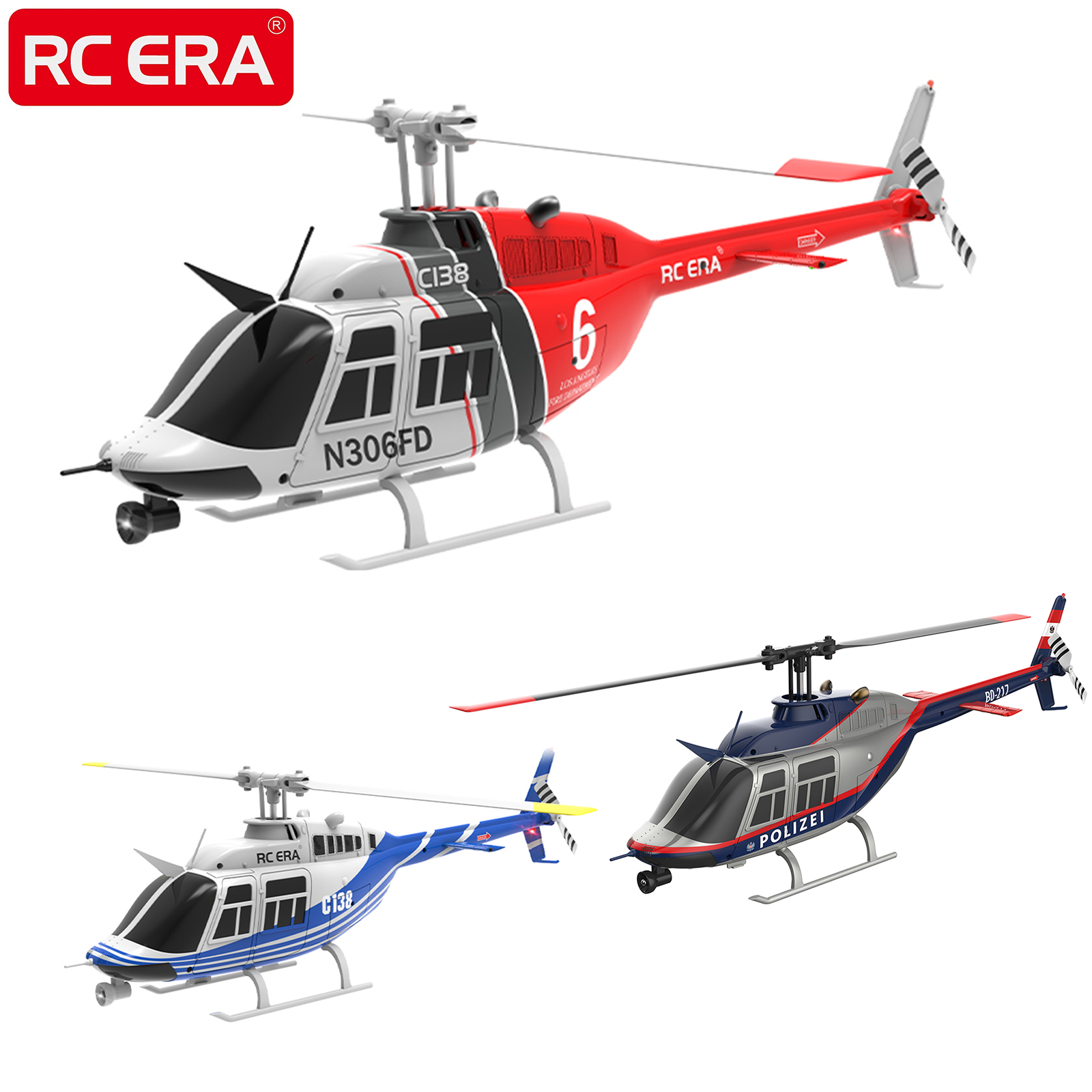 RC ERA C138 BELL 206 Jet Range - đánh giá và giá Rc Hobby Jet