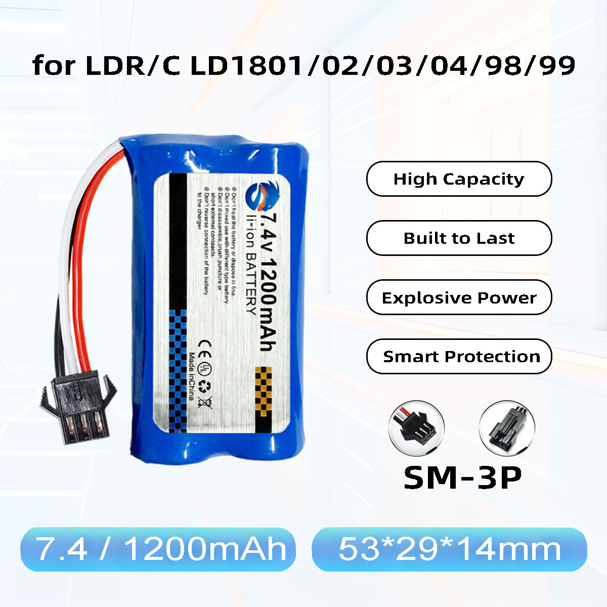 Skymaker 2S Li-Ion Battery 7.4 - đánh giá và giá Rc Hobby Factory