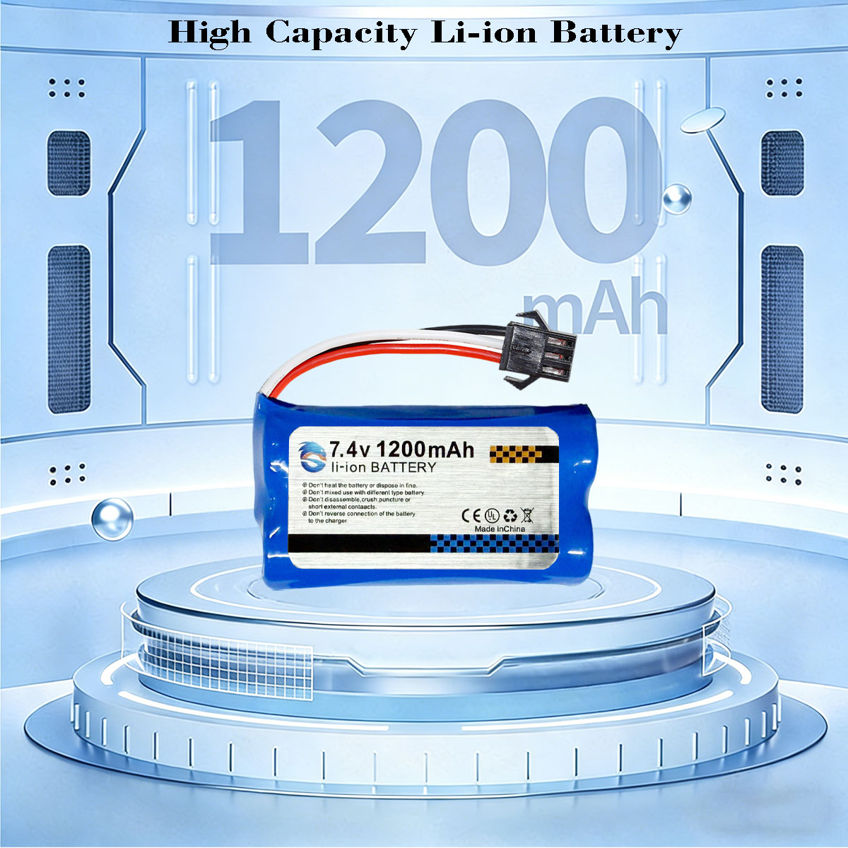 Skymaker 2S Li-Ion Battery 7.4 - đánh giá và giá Rc Hobby Factory
