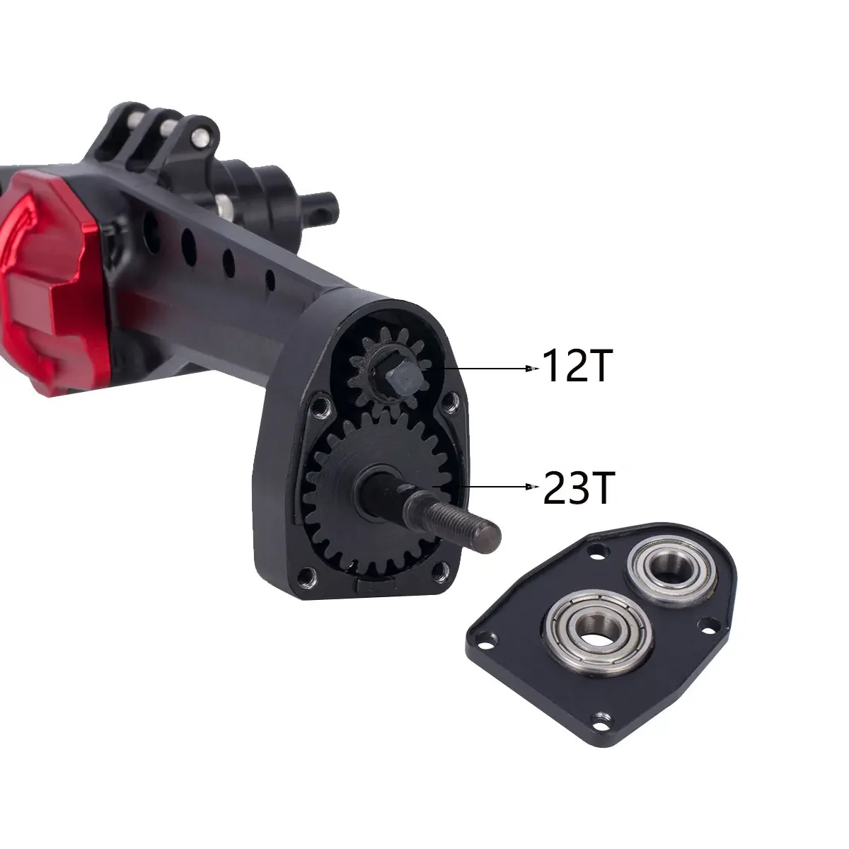 CNC Aluminum SCX10 III Front R - đánh giá và giá Rc Hobby Factory