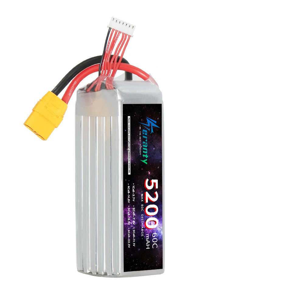 TERANTY 6S 5200mAh Lipo Batter - đánh giá và giá Rc Hobby Factory