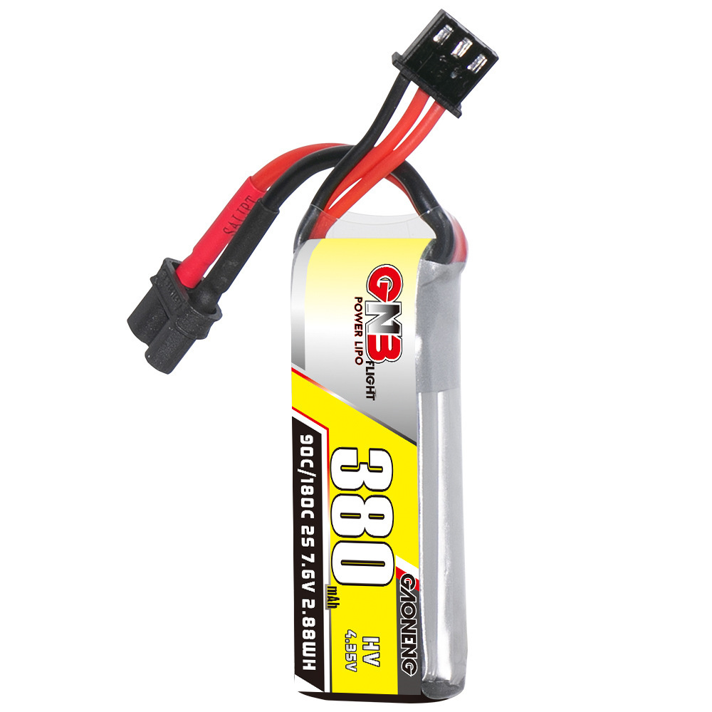 GNB 2S 7.6V 380mAh 90C/180C Li - đánh giá và giá Fpv Racing Quadcopter