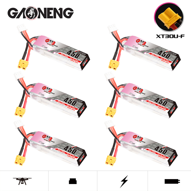 GNB LiPo Battery HV 2S 7.6V 45 - đánh giá và giá Fpv Racing Quadcopter