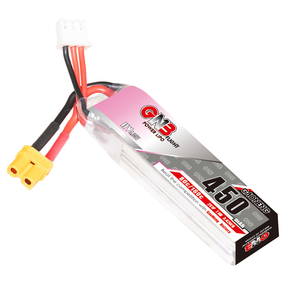 GNB LiPo Battery HV 2S 7.6V 45 - đánh giá và giá Fpv Racing Quadcopter