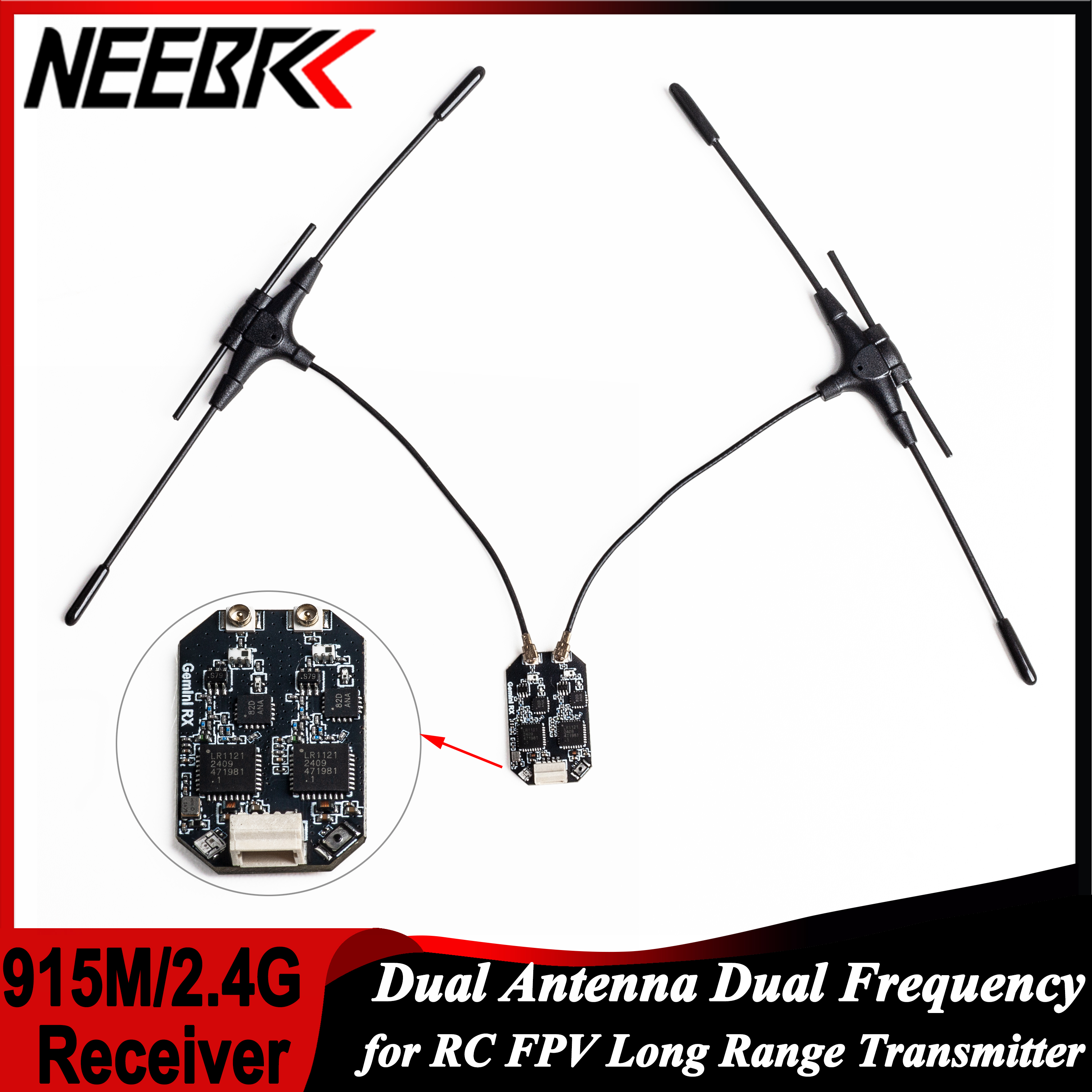 ELRS 915MHz/2.4GHz Gemini Dual - đánh giá và giá Fpv Racing Quadcopter