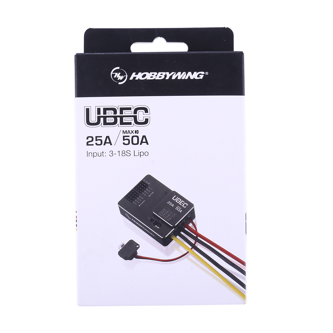 Hobbywing UBEC 25A HV 3-18S Mo - đánh giá và giá Fpv Racing Quadcopter